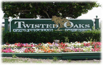 Twisted Oaks Sign