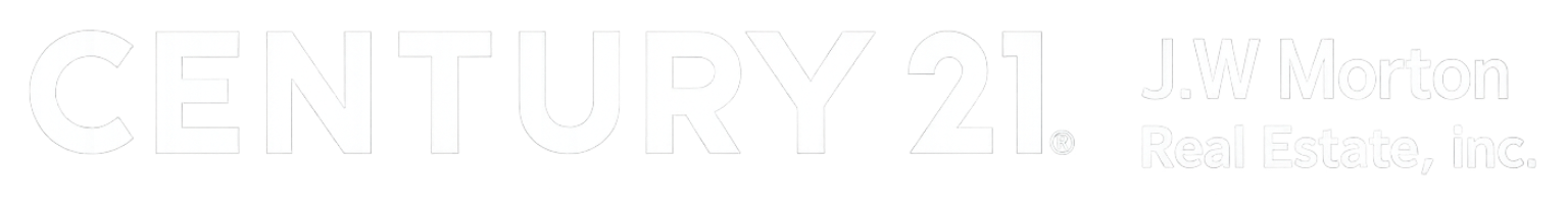 CENTURY 21 JW Morton Real Estate White logo